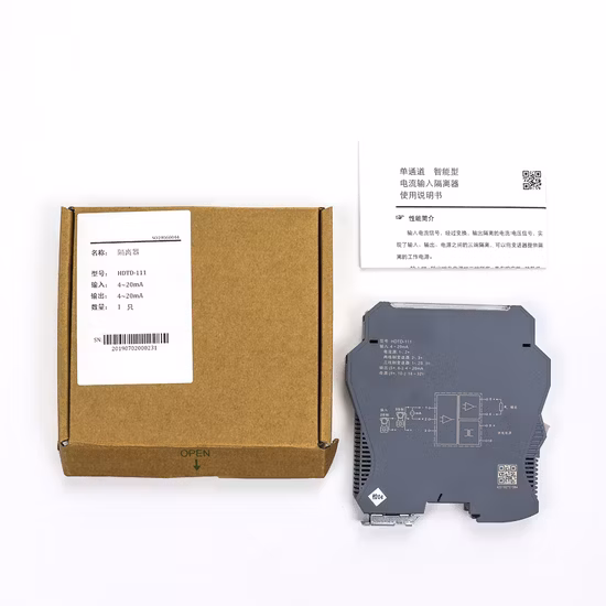 Small Size DIN Rail Mounted Current/Voltage Signal Isolation Amplifier/Isolated Converters
